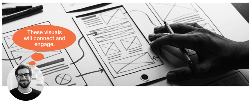 Change Communications Process - Creating Visuals